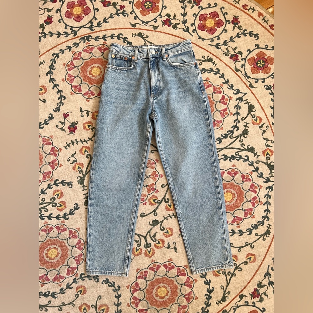 Mango Mom Jeans Size 2 NWOT